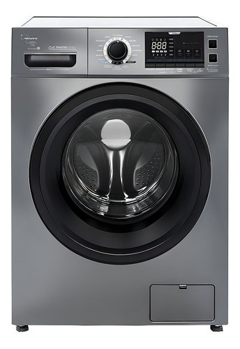 Máquina de lavar automática Midea hasta 11kg - grafite-metálico