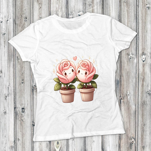 Diseños Remeras San Valentín Enamorados Sublimación M226