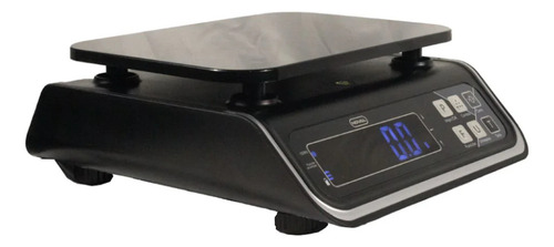 Báscula Comercial Digital Noval Npg01-15kg/0.5g Porcionadora Color Negro