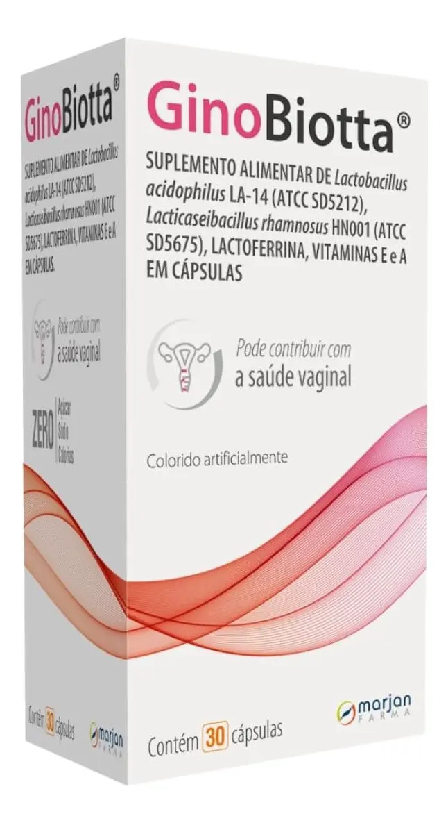Ginobiotta Suplemento Alimentar 30 Cápsulas