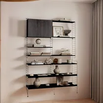 Comprar Mueble Rack Estantería Biblioteca Moderna Metal Y Madera