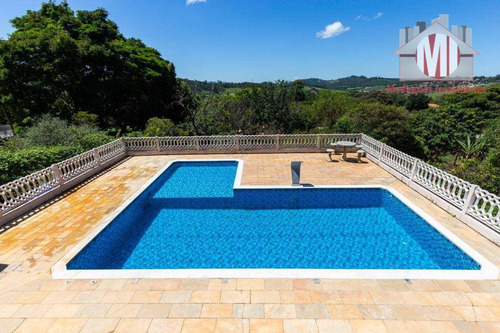 Imagem 12 de 28 de Ótima Chácara Com 2 Dormitórios, Piscina, Pomar, Salão De Jogos, Bem Localizada, À Venda, 1500 M² Por R$ 450.000 - Zona Rural - Pinhalzinho/sp - Ch1032