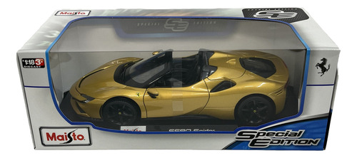 Ferrari Sf90 Spider Escala 1:18 Maisto