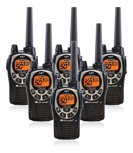 Midland Gxt1000vp4 - Radio Bidireccional Gmrs De 50 Canales