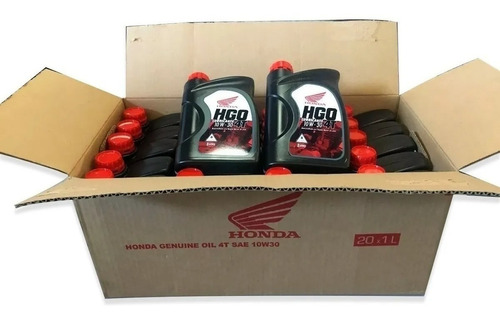 Aceite Lubricante Honda Hgo 4t 10w30 Mineral 1lt X20unidades