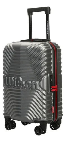 Valija de Viaje Carry On 20 Pulgadas ABS 4 Ruedas Color Gris