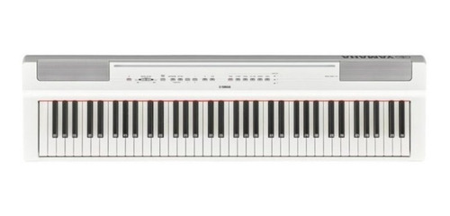 Piano Digital Yamaha P-121 Branco Com 192 De Polifonia 73 T