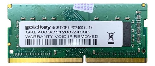 Memoria Notebook Ddr4 Goldkey 4gb 2400 Gke400s051208-2400b