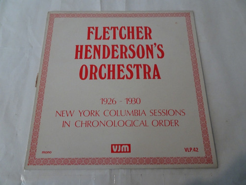 Fletcher Henderson Orchestra - 1926-1930 - Vinilo Usa Jazz