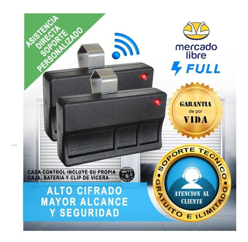 4 Control 315 Para Portón Eléctrico 3112 1210e 711 411 Etc