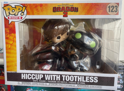 Funko Pop! Como Entrenar A Tu Dragon - Hipo Con Chimuelo 123