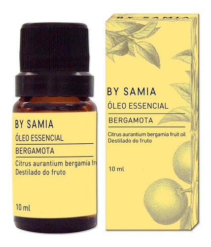 Óleo Essencial Bergamota 10ml By Samia