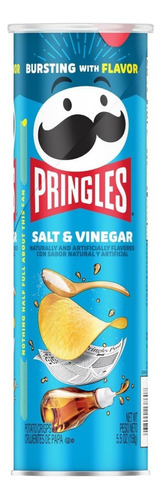 Pringles Salt And Vinegar Chips Papas Sal Vinagre Importadas