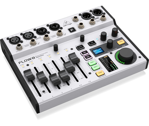 Behringer Flow 8 Mezcladora Digital 8 Canales Usb Bluetooth