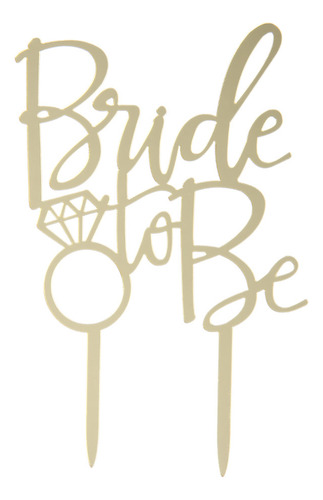 Adorno Para Tartas, Magdalenas, Boda, Compromiso, Novia, Pap