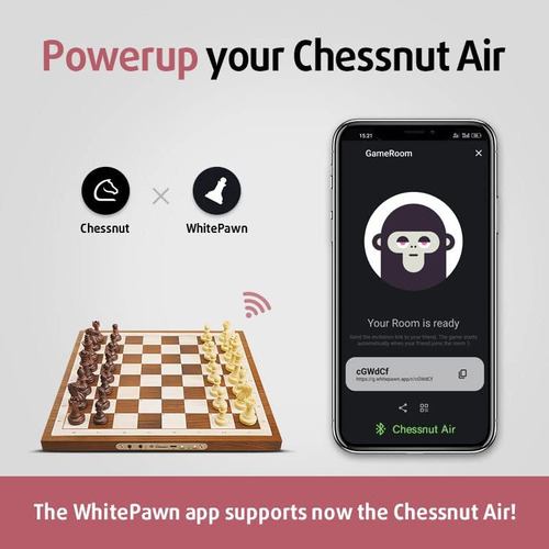Juego De Ajedrez Electrónico Chessnut Air, Un Tablero De Aje