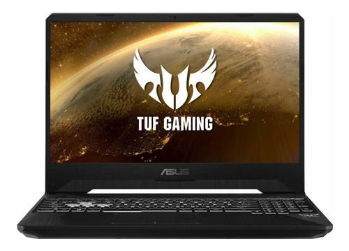 Imagen 1 de 5 de Notebook Asus TUF FX505GT negra 15.6", Intel Core i5 9300H 8GB de RAM 512GB SSD, Nvidia GeForce GTX 1650 1920x1080px Windows 10 Home