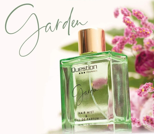Imagen 3 de 8 de Perfume Mujer Cabello Y Piel 100 Ml Question Garden Duradero