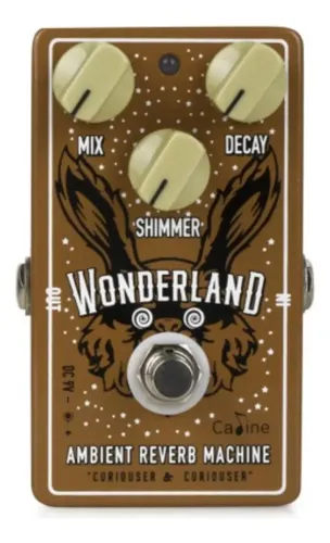 Pedal Guitarra Caline Wonderland Reverb Ambiente Digital CP-508