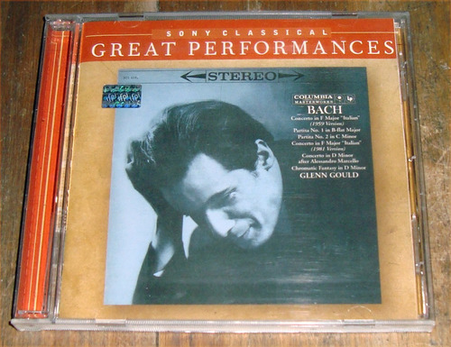 Glenn Gould Bach Piano Works Cd / Kktus