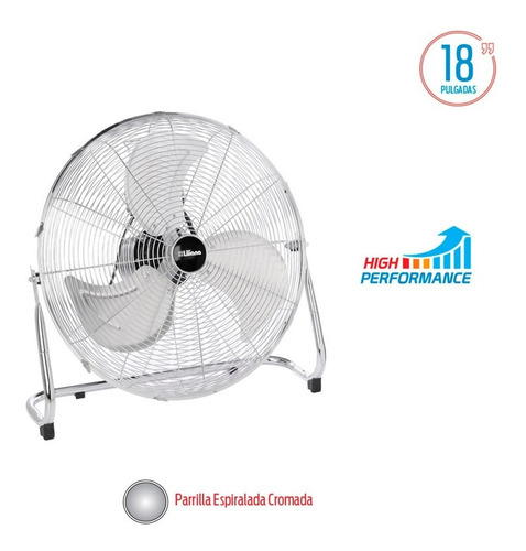 Imagen 2 de 3 de Turboventilador 18 Liliana Vtfm18 3 Aspas 3vel 90w Gtia Pc