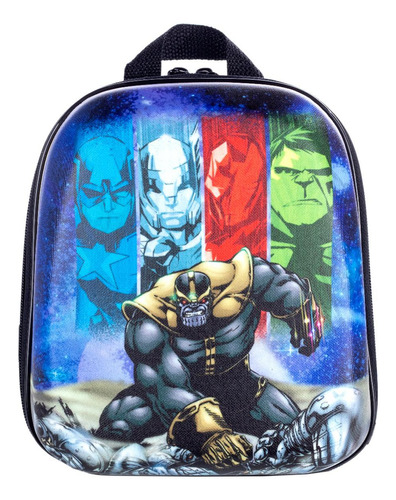 Lancheira Infantil Escolar Marvel Avengers