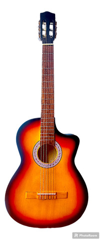 Guitarra Acústica,funda Y Accesorios Fabricado En Paracho 
