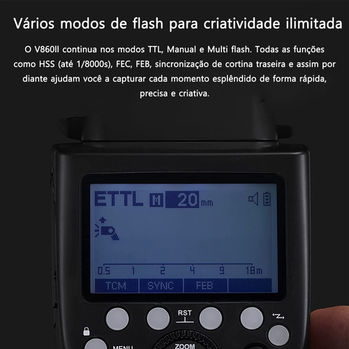 Godox V860iii-n Flash Para Nikon Flash Speedlite 2.4g Ttl