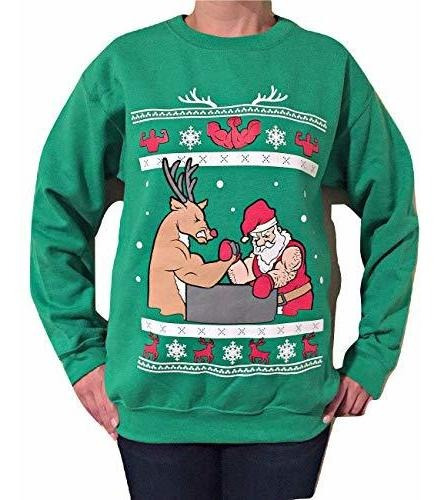 Ugly Christmas Sweater - Sudadera Con Diseño Navideño Para H