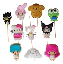 Comprar Adorno Torta Toppers Vela Porcelana F Kitty Y Sus Amigos X4 Índigo Hello Kitty