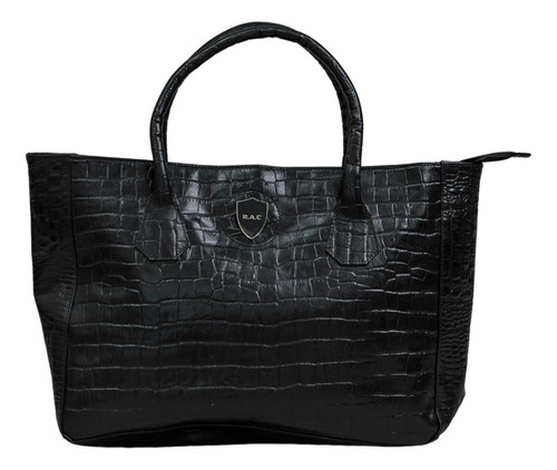 Cartera, Bolso, Shopping Bag, Tote Bag De Cuero 100% Croco 