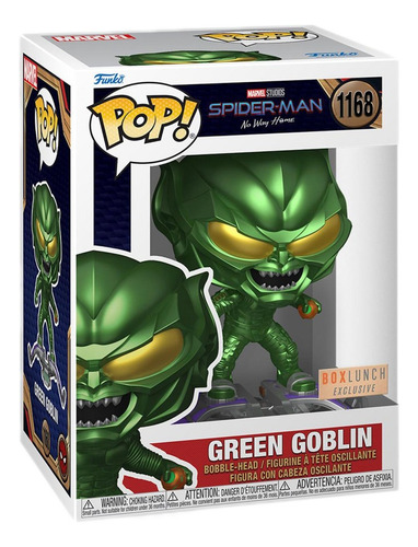 Funko Pop Marvel Spider-man No Way Home Green Goblin Box Lun