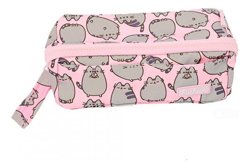 Cartuchera Canopla Escolar Wide Gatito Pusheen Mooving