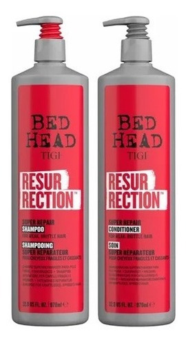 Shampoo Y Acondicionador Bed Head Tigi Resurrection 970 Ml