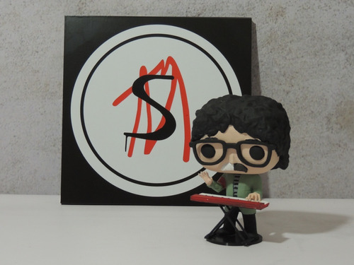 Cuadro 20x20 Logo Say No More + Charly Garcia Funk Style 3d 