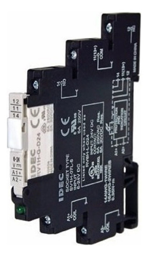 Rele Interfase Idec Rv1h-g-d24 24 Vdc 1 Inv