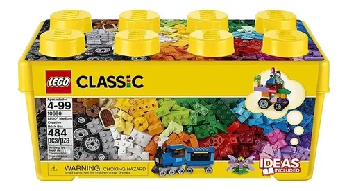 Lego Blocos de Montar Peças Criativas Media 484 pçs - Loja Zuza Brinquedos