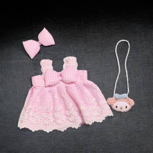 Nuevo Conjunto De Vestido De Muñeca Con Accesorio For El