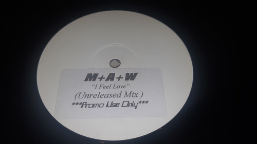 Master At Work I Feel Love (maw Unreleased Mix) Wanna Vinilo