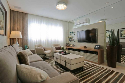 Imagem 3 de 14 de Apartamento Com Mobília De Alto Padrão!!