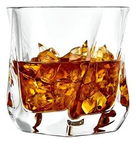Comprar Joyjolt Aurora Crystal Whisky Glass Vasos De Whisky Trenzados Juego De 2 Vasos De Licor De Estilo Antiguo Vasos De Whisky Escocés De Cristal Para Bourbon Vasos De Whisky De 8 Onzas