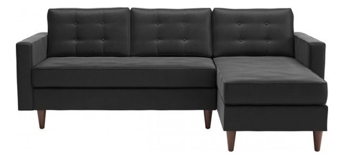 Sala Modular Puget Carbon Këssa Muebles Color Negro