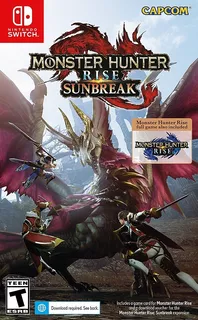 Monster Hunter Rise Sunbreak Fisico Nintendo Switch Dakmor