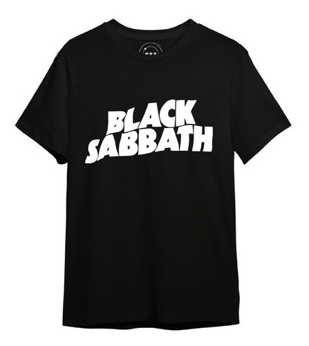 Imagen 2 de 5 de Polera Black Sabbath Musica 100% Algodón