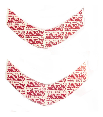 Imagen 2 de 6 de Cinta Doble Faz Protesis Capilar Supertape Aa X 36 Unidades