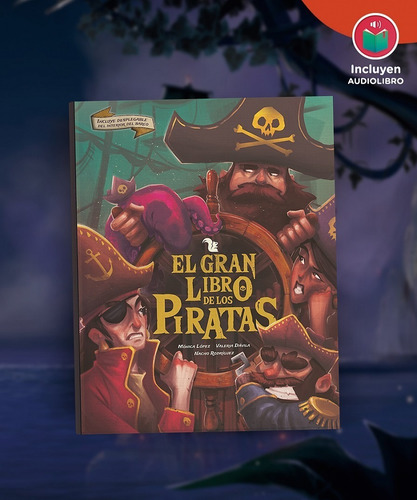 El Gran Libro De Los Piratas. Valeria Dávila. Novedad Ed. Az