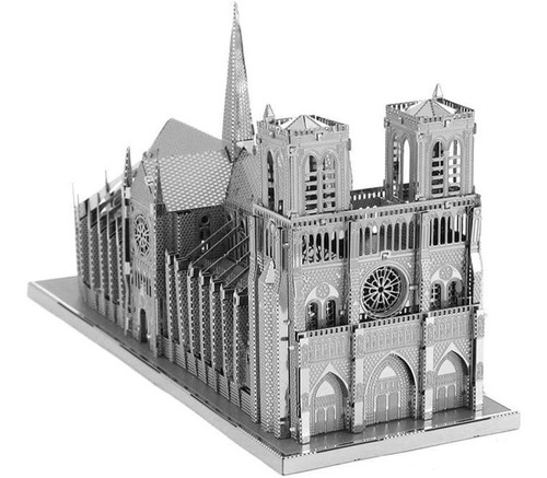Modelo Fascinaciones Iconx Notre Dame 3d Kit De Metal