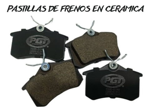 Pastillas De Freno Trasera Volkswagen Golf 2001-2002  #7335