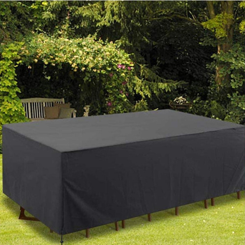 Set De Muebles De Exterior Cubierta Mesa De 135x135x75 Cm