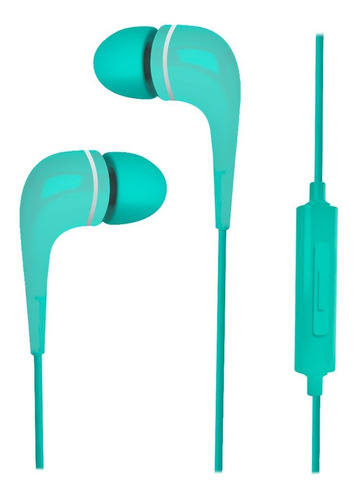 Auriculares Manos Libres Soul S150 Con Micrófono Mini Plug Color Verde